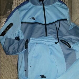Nike Blue Tracksuit Set